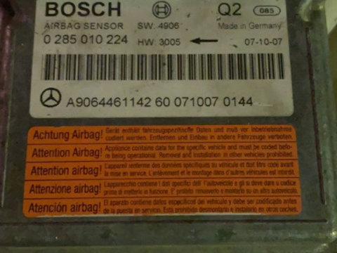 Calculator airbag Mercedes Sprinter A9064461142 cod Bosch 0 285 010 224