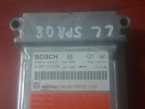 Calculator airbag Mercedes Sprinter A9064461142 cod Bosch 0 285 010 224