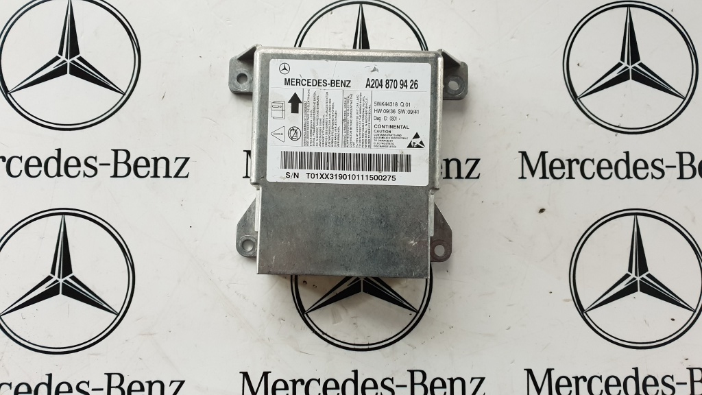 Calculator airbag mercedes W204 A2048709426