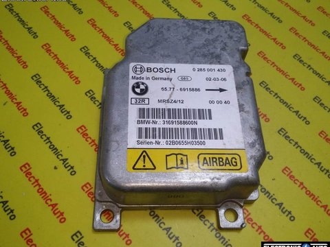 Calculator airbag Mini Cooper 65776915886