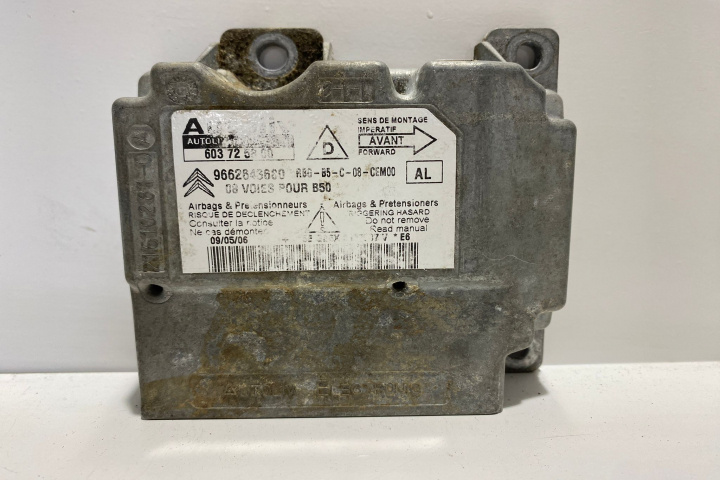 Calculator airbag Modul 603725800 / 966284368 Citr
