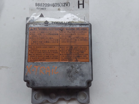 Calculator airbag NISSAN X-TRAIL (T30) [ 2001 - 2013 ] OEM 988209h605