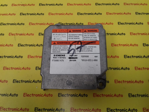 Calculator Airbag Opel Agila, 5WK42897, 9209800