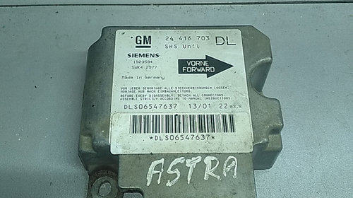 Calculator airbag Opel Astra G 1998-2010