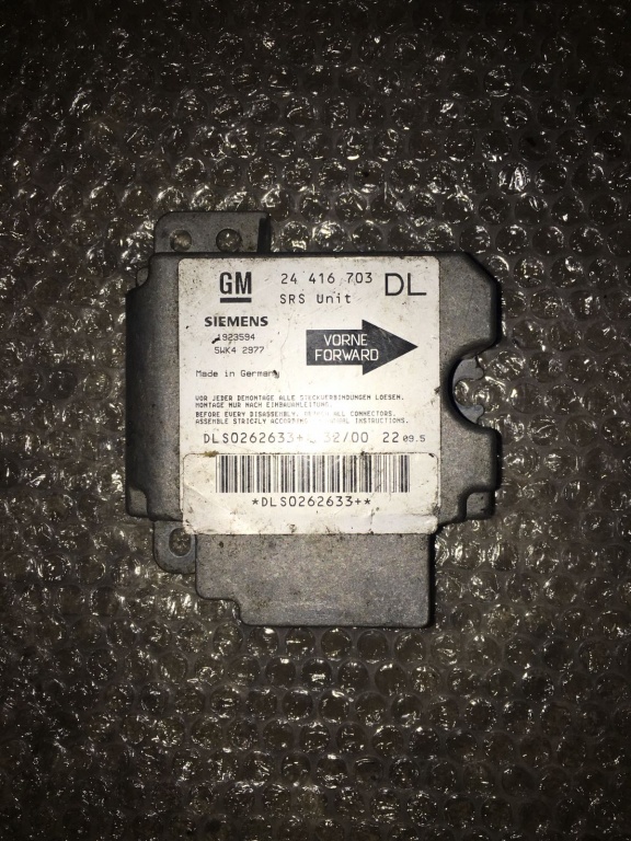 Calculator airbag Opel Astra G 24416703 24416703DL