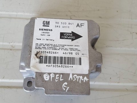 Calculator airbag Opel Astra G