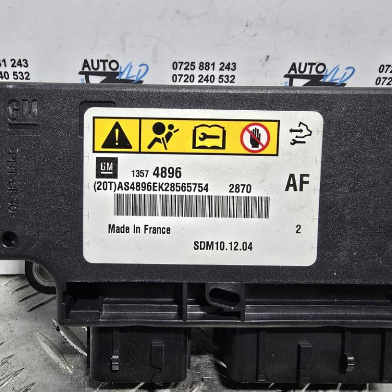 Calculator airbag Opel Astra J 2009-2012