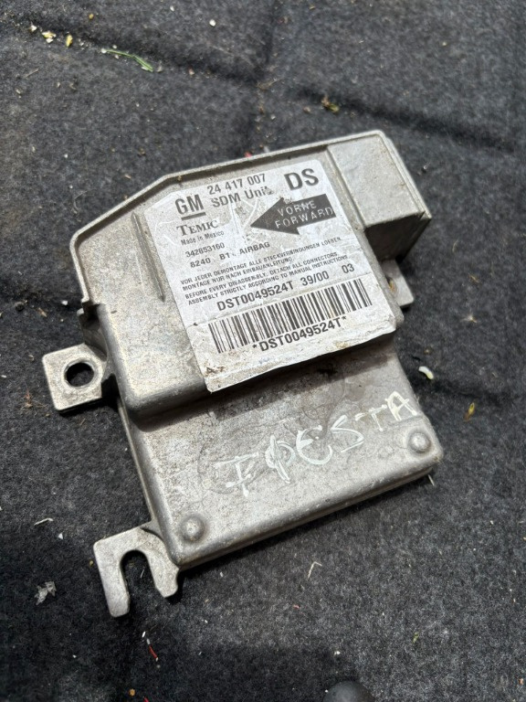 CALCULATOR AIRBAG OPEL CORSA C 24417007 - 34285316