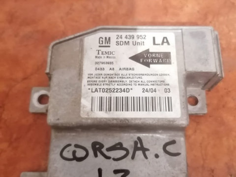 Calculator airbag Opel Corsa C