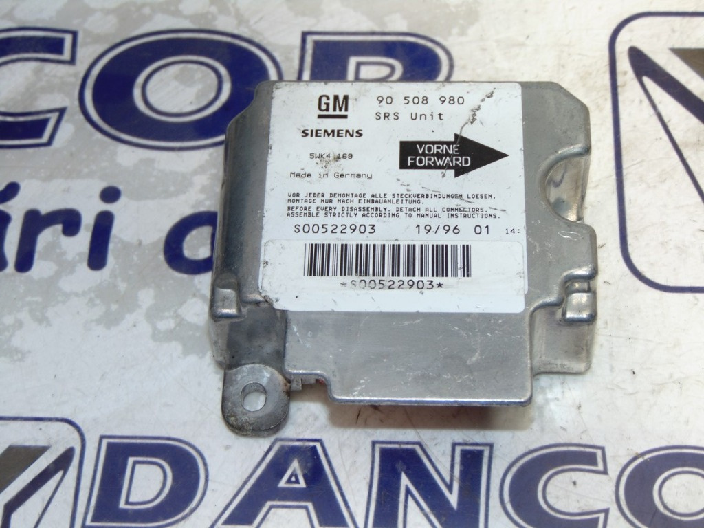 CALCULATOR AIRBAG OPEL VECTRA B COD 90508980