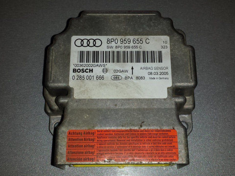 Calculator airbag pentru Audi A3 8P COD 8P0959655C