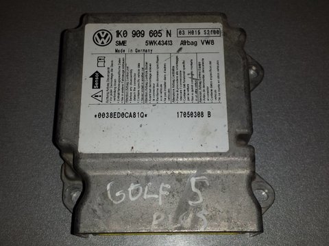Calculator Airbag Pentru VW Golf 5 COD Piesa 1K0909605 N