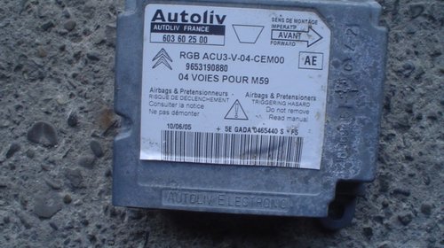 Calculator airbag peugeot 206 (965319088