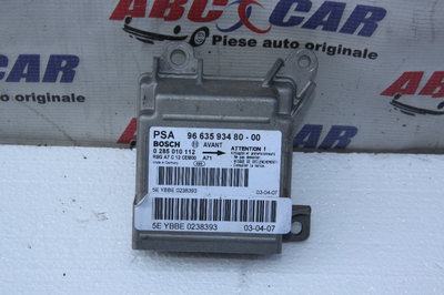 Calculator airbag Peugeot 207 2006-2014 9663593480