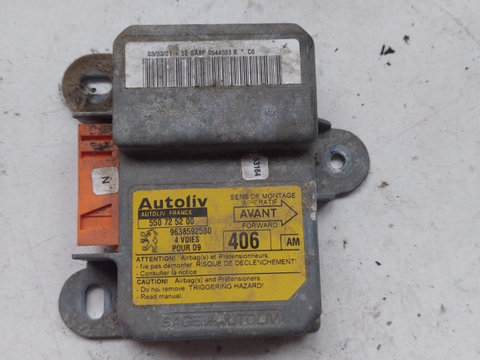 Calculator airbag PEUGEOT 406 (8B) [ 1995 - 2005 ] OEM 550725200