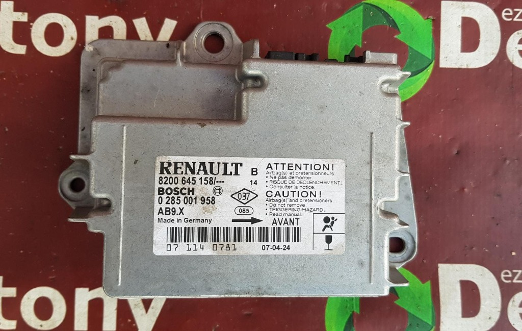 Calculator airbag Renault Clio 3 2005 2006 2007 20