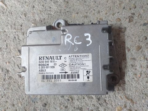 Calculator airbag Renault Clio 3 cod : 8200645161 , 0285001959