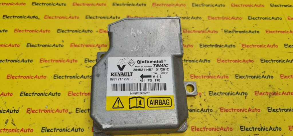 Calculator airbag Renault Kangoo 2, 8201