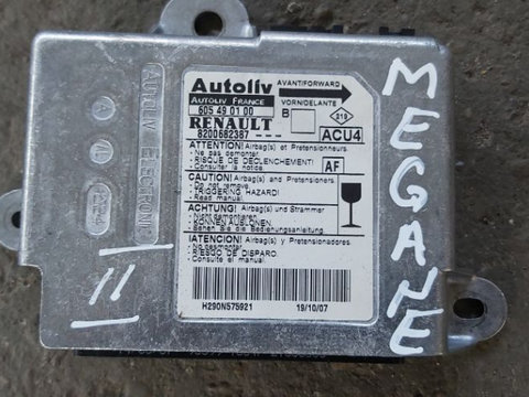 Calculator Airbag Renault Megane 2 ( 2002 - 2010 )