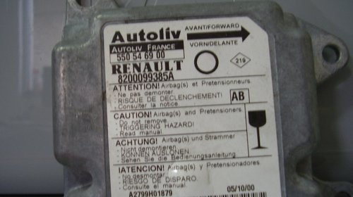 Calculator airbag Renault Twingo 5505469