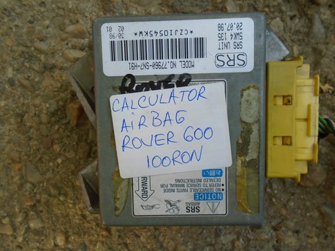 Calculator airbag rover 600