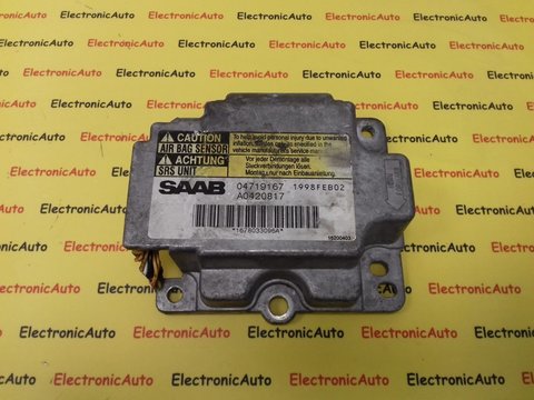 Calculator Airbag Saab 9-3 900, 04719167