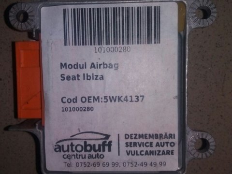 Calculator Airbag Seat Ibiza oricare 5WK4137 1J0909603