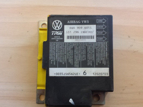 Calculator airbag seat vw skoda cod piesa 6q0909605s