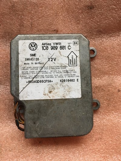 Calculator airbag Skoda Fabia 1C0909601C 1C0 909 6