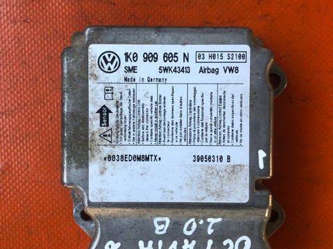 Calculator airbag Skoda Octavia 2 2.0 B, Volkswagen Golf 5 cod 1K0 909 605 N