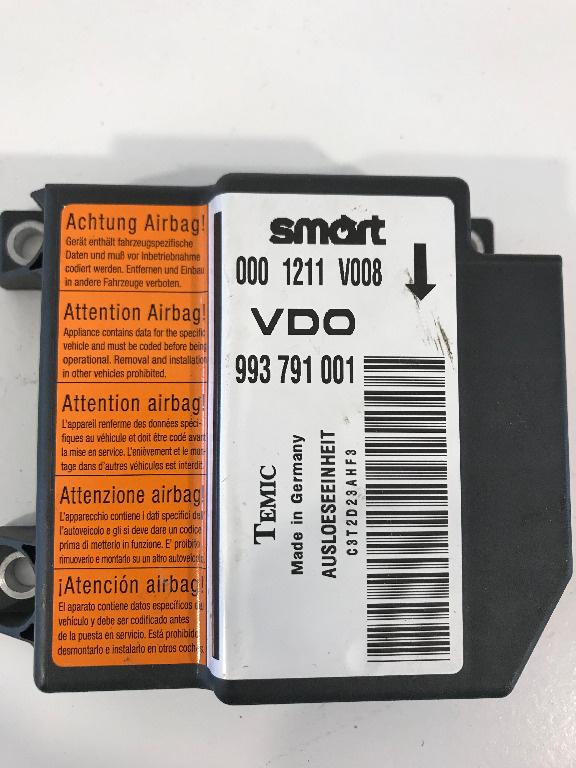 Calculator airbag Smart Fortwo 1998 - 2007 cod: 00