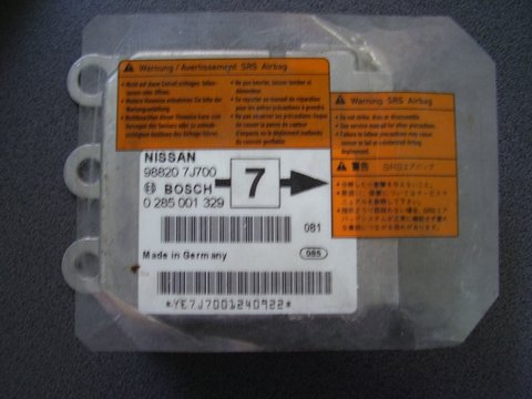 Calculator airbag-uri Nissan Primera an 2000 cod: 0285001329 988207J700