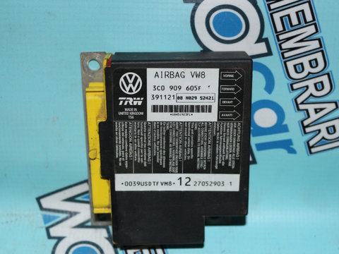 Calculator airbag-uri VW Passat B6 cod piesa : 3c0909605f