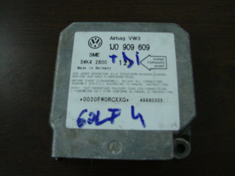 Calculator airbag Volkswagen Golf 4 [1997 - 2006] Hatchback 5-usi 1.9 TDI MT (116 hp) (1J1)