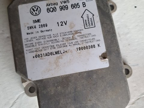 Calculator airbag Volkswagen Passat B5 Skoda Superb 6Q0 909 605 B/ 5WK4 2869