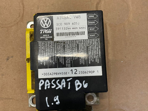 Calculator airbag Volkswagen Passat B6 3C0909605J