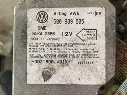 Calculator airbag Volkswagen Passat , cod 6Q0909605