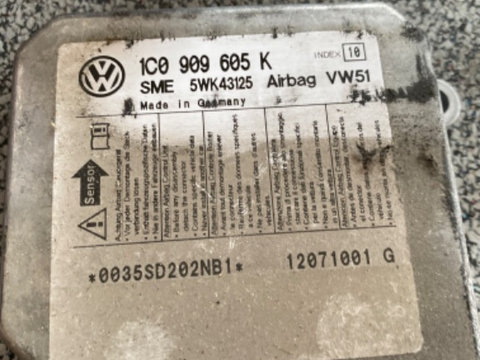 Calculator airbag Volkswagen, Skoda , cod 1C0909605K