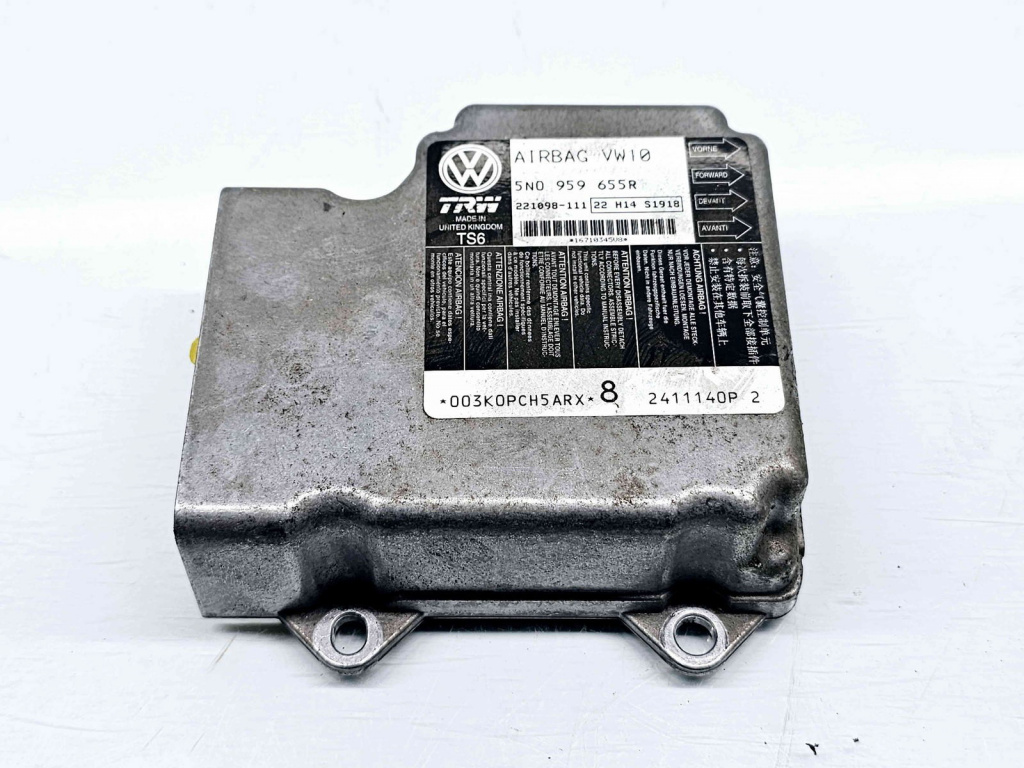 Calculator airbag Volkswagen Tiguan (5N) [Fabr 2007-2016] 5N0959655R 2.0 TDI CFFB 103KW / 140CP 2.0 TDI CFFB 103KW / 140CP
