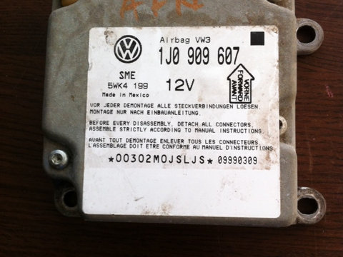 Calculator airbag Volkswagen VW Passat B5 [1996 - 2000] Sedan 4-usi 1.9 TDI MT (110 hp) (3B2)