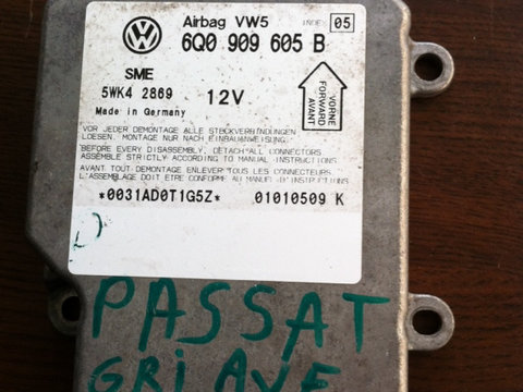 Calculator airbag Volkswagen VW Passat B5.5 [facelift] [2000 - 2005] Sedan 1.9 TDI 6MT (131 hp) (3B3)