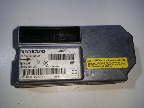 CALCULATOR AIRBAG VOLVO S 80 COD 0285001283 9472942