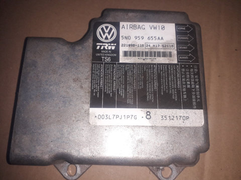 Calculator Airbag VW Golf 4, 1.9 tdi AJM negru 6 trepte 5N0959655AA