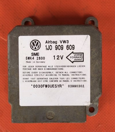 Calculator Airbag VW Golf 4 1998-2004 Cod: 1J09096