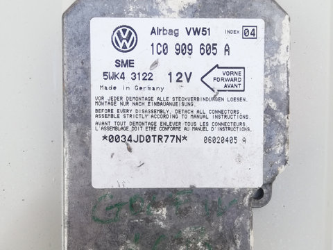 Calculator Airbag VW Golf 4 1C0909605A