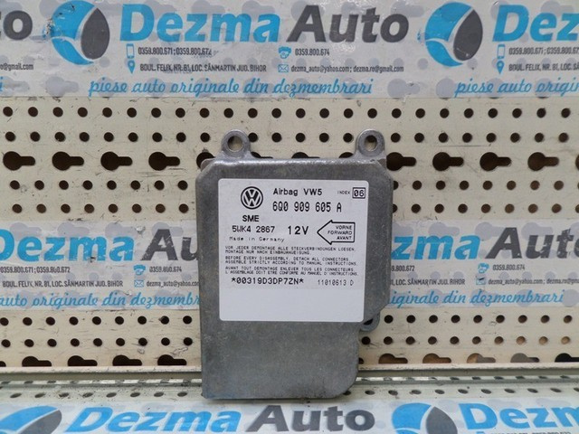 Calculator airbag Vw Golf 4 (1J) 6Q0909605A