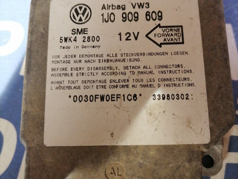 Calculator airbag VW Golf 4 1J0909609 2002-2006