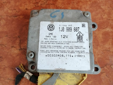 Calculator airbag VW Golf 4 cod 1J0909607