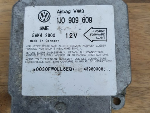 Calculator airbag VW Golf 4 cod:1J0909609