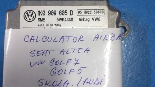 Calculator Airbag VW GOLF 5 1K0909605D